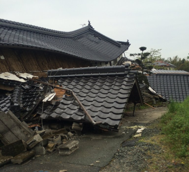 熊本地震本震から1ヵ月